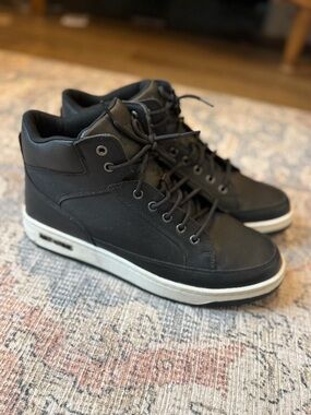 Harley-Davidson Julian Black Leather High Tops Men’s 11.5 Worn Once